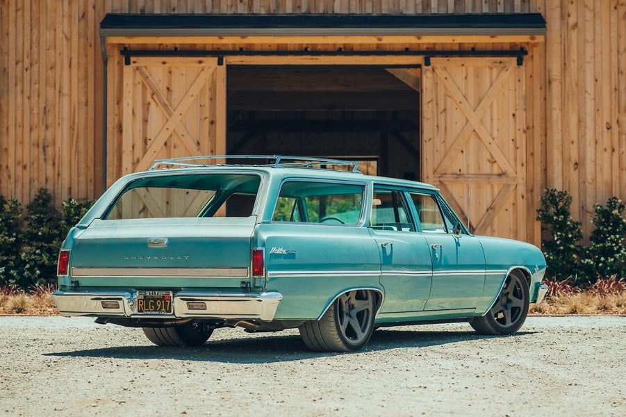 Soulful Swagger: The Ironworks Revival of a 1965 Chevelle Four-Door Wagon