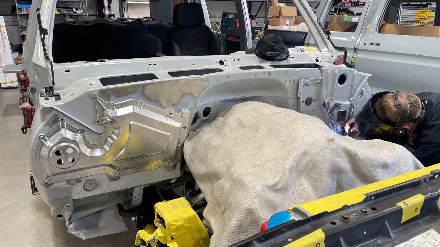 GM Square Body Truck Billet Firewall Panel