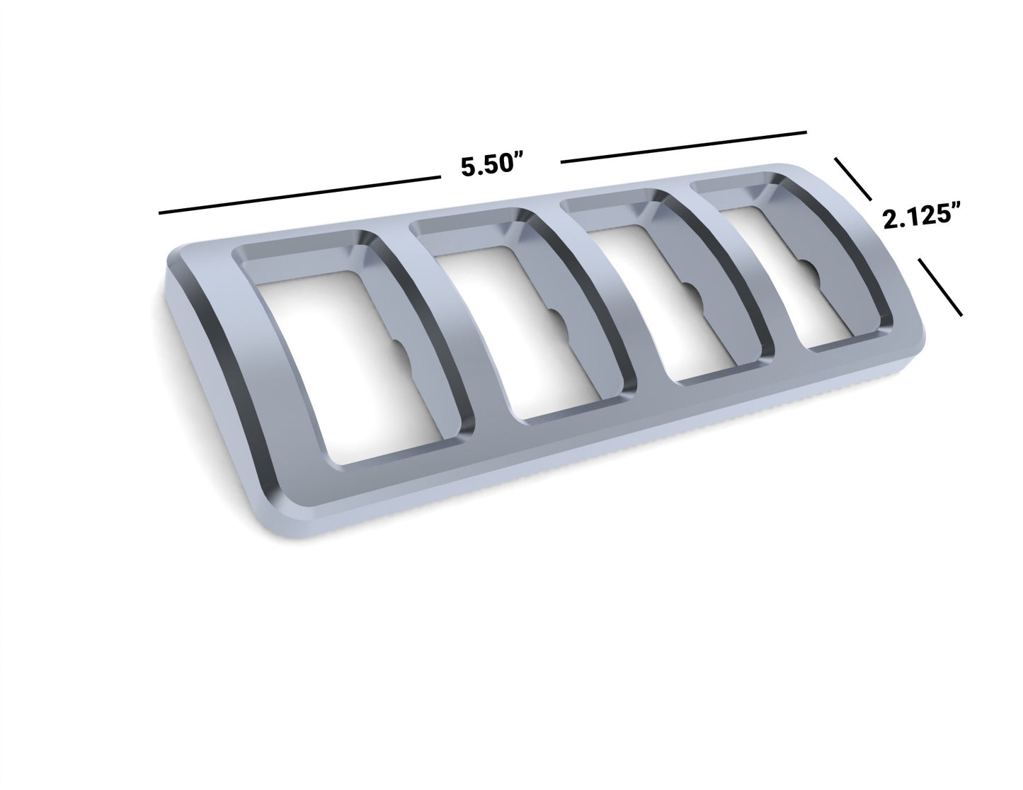 Flat Style Switch Set with Bezel