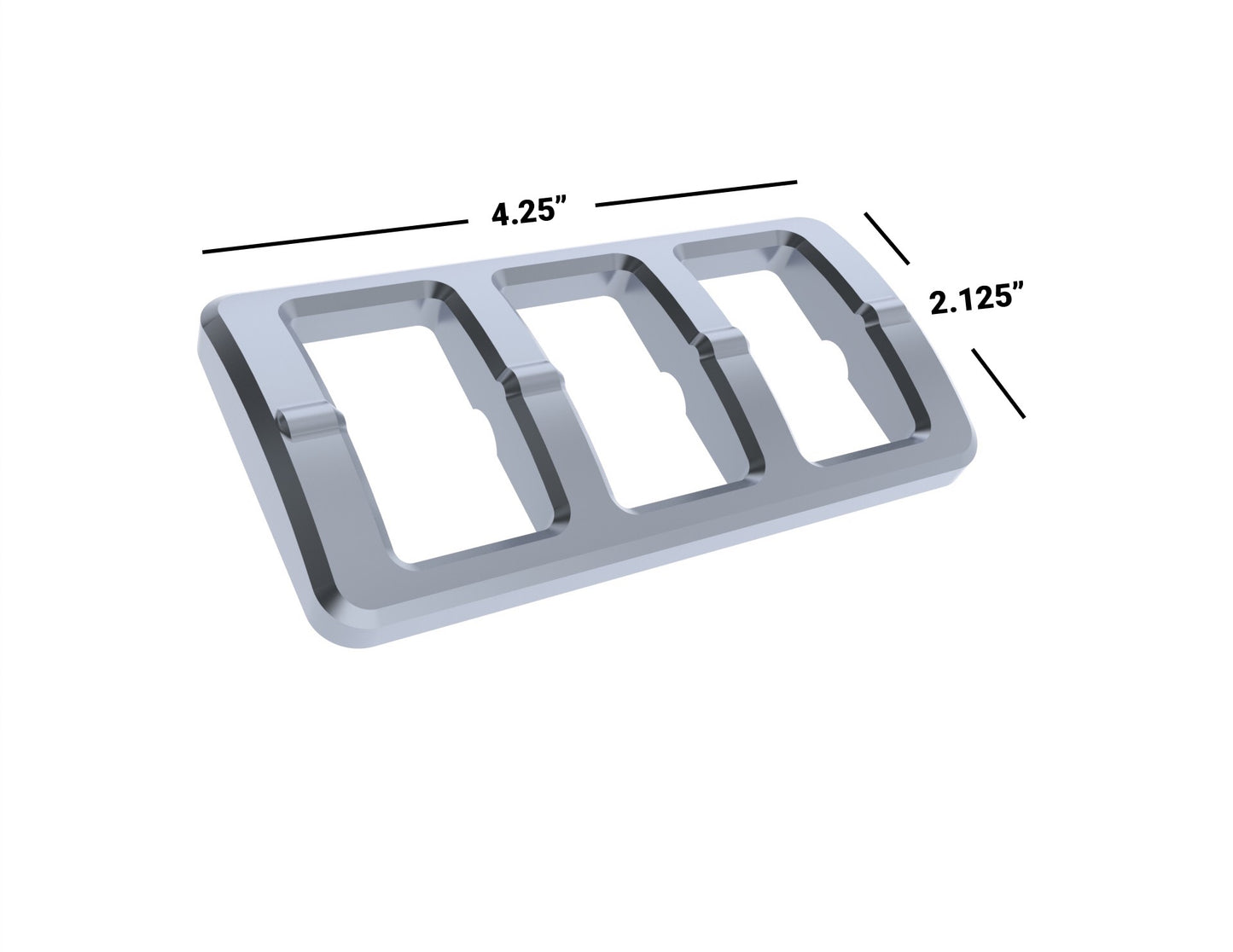 Flat Style Switch Set with Bezel