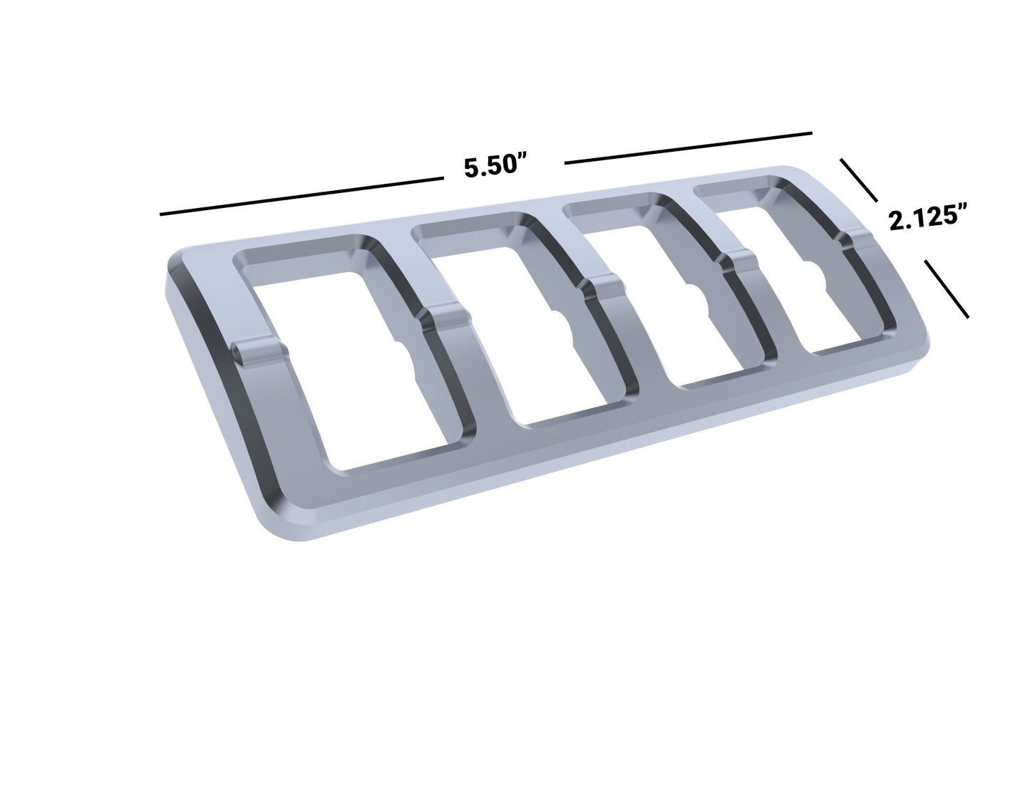 Flat Style Switch Set with Bezel