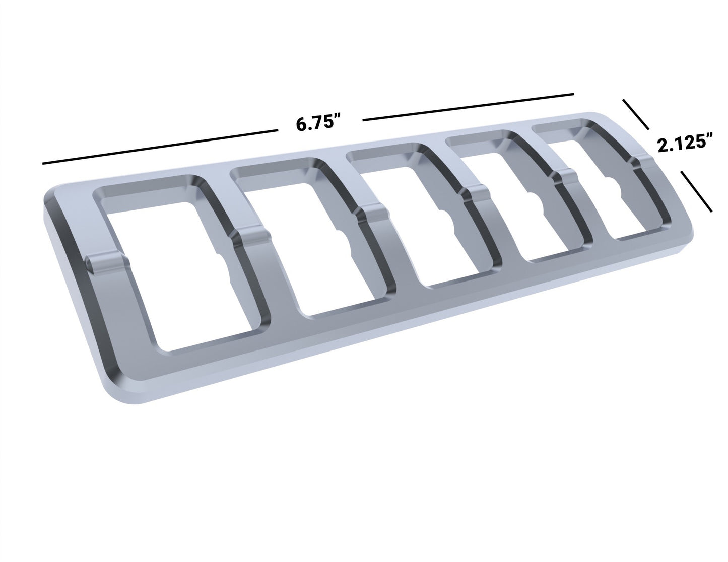 Flat Style Switch Set with Bezel