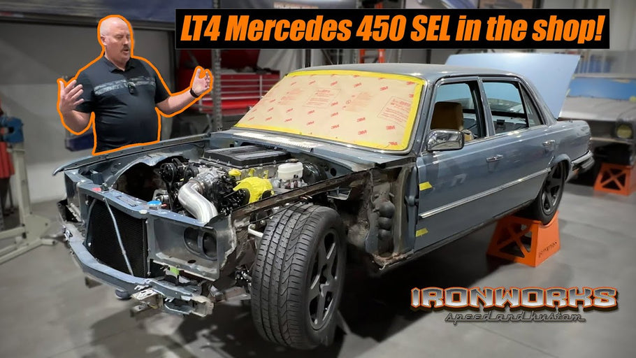 Shop Update: ‘67 & '70 Chevelle, ‘71 Cuda ‘73 Ford Dentside & Mercedes 450 SEL!