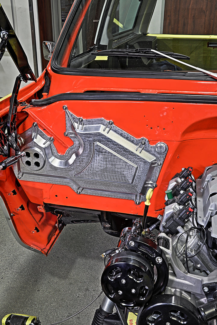 GM Square Body Truck Billet Firewall Panel