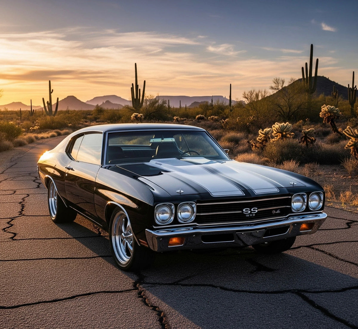 1970-72 Chevelle Hidden Wiper System with Delay