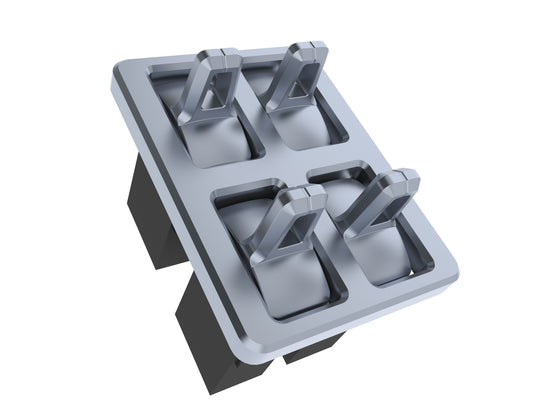 2X2 4 Switch Set with Flat Bezel