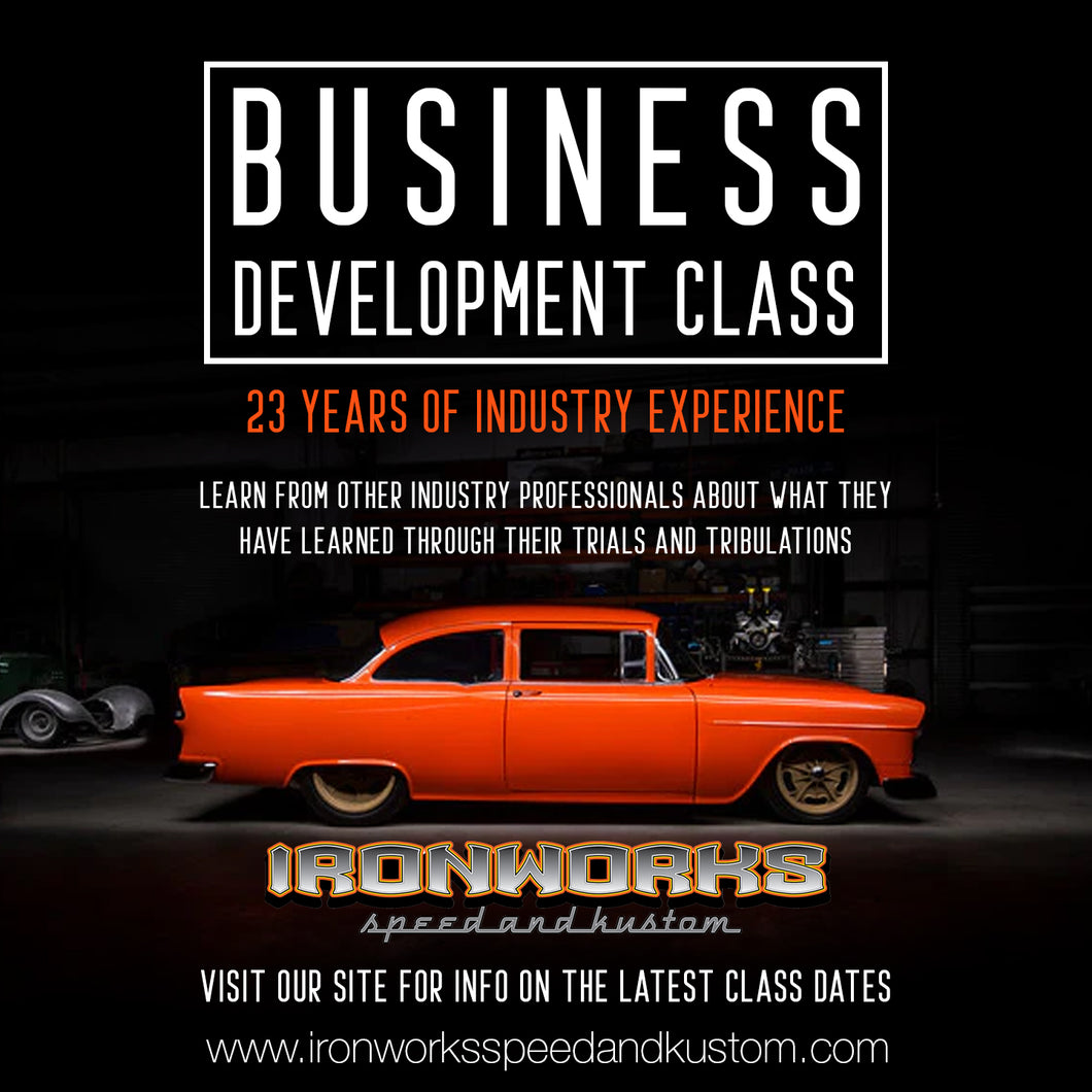 Business Development Class - September 22-23rd ($3250)