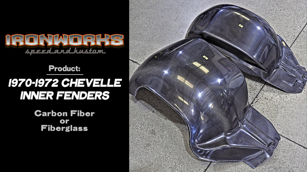 1966-67 Chevelle Wheel Tub Inner Fenders Carbon Fiber- PRE ORDER ...