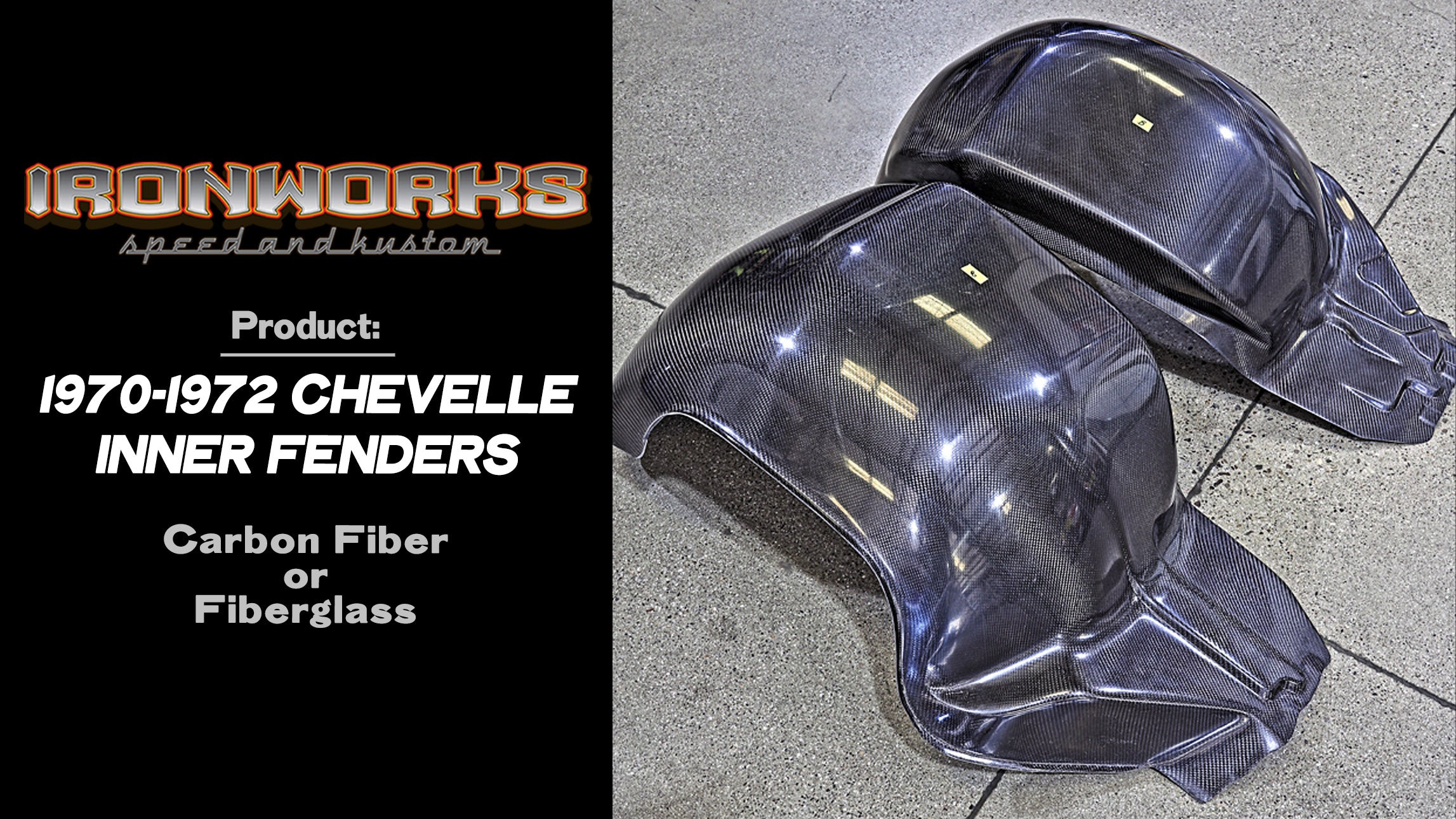 Load video: Chevelle Inner Fender Install