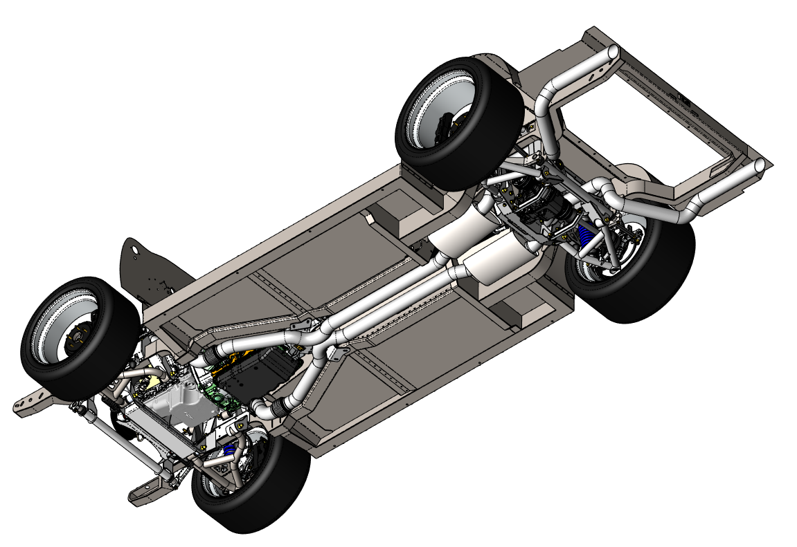 1970-72 Legacy Series Chevelle Unibody Chassis by Roadster Shop