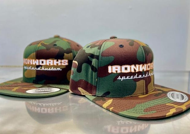 ISK Logo Snapback Camo